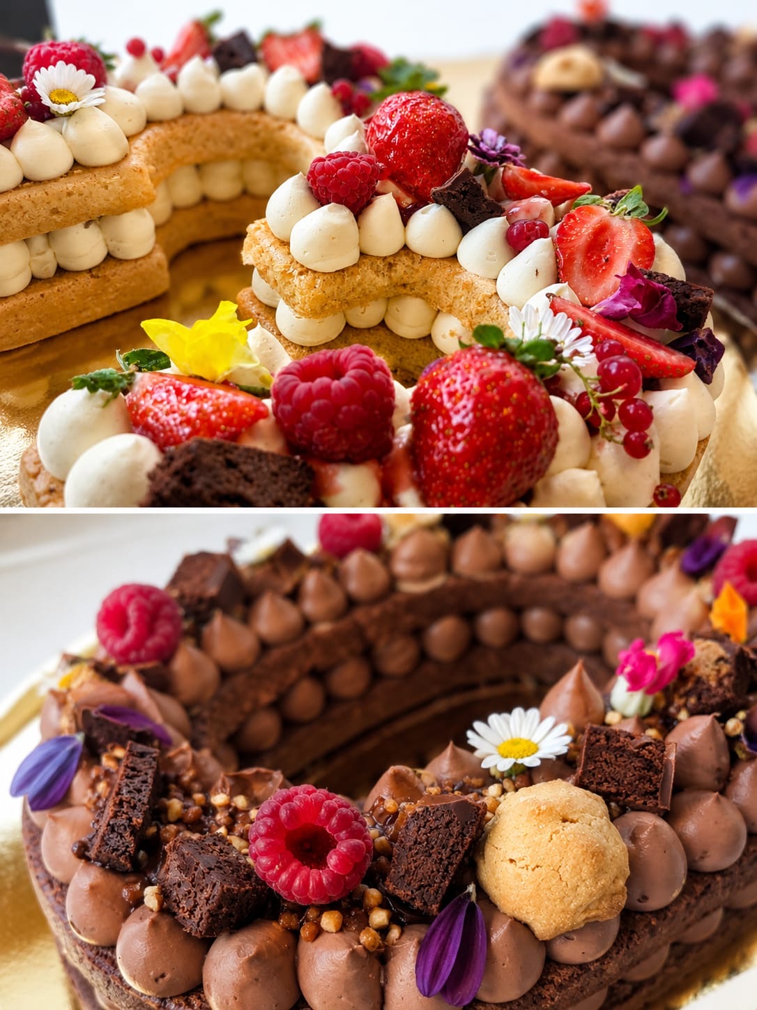 Number Cake personnalisé à Nîmes – Nîne Pâtisserie